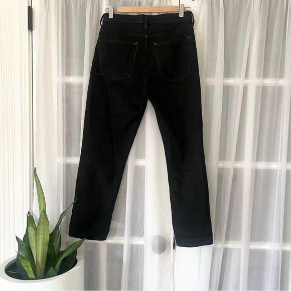 Everlane The High Rise Straight Jean Black Size 27 - Picture 5 of 9